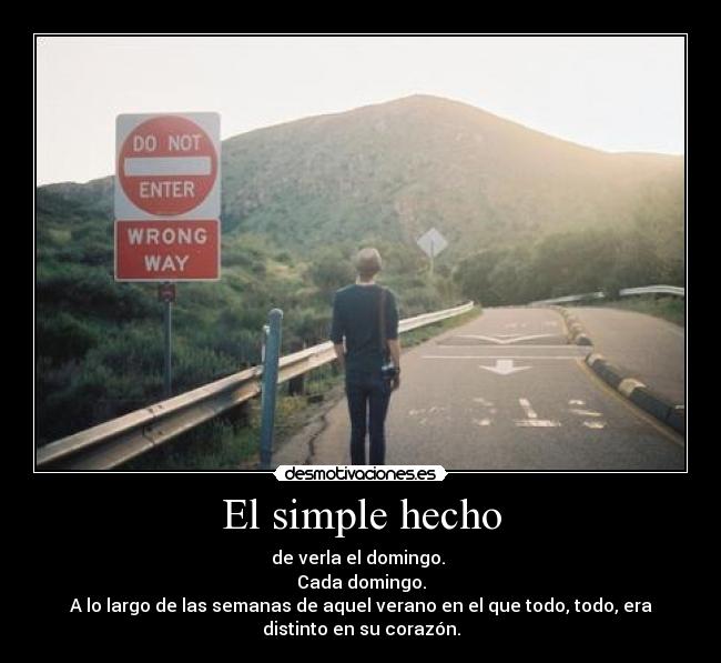 El simple hecho - 