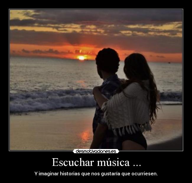 Escuchar música ... -