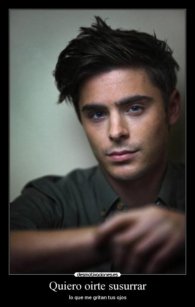 Quiero oirte susurrar -