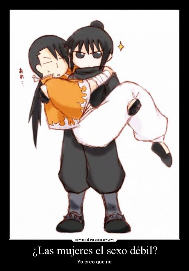 ¿Las mujeres el sexo débil? -