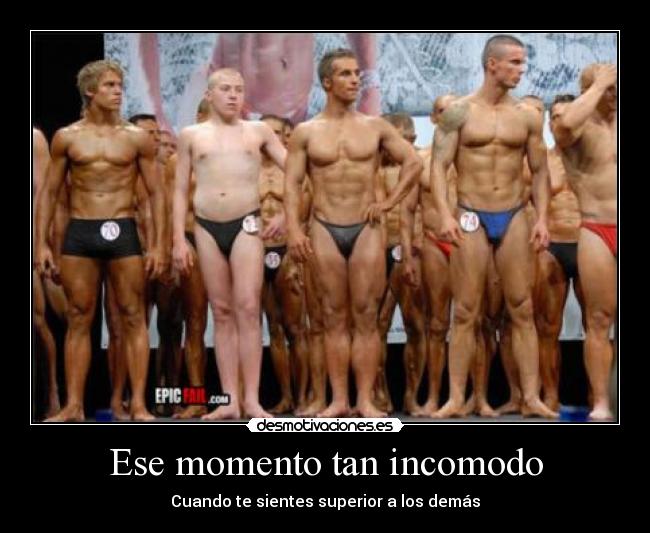 Ese momento tan incomodo - Cuando te sientes superior a los demás