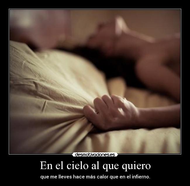 En el cielo al que quiero -