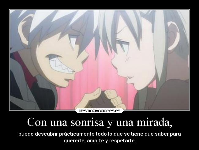 carteles sonrisa soulxmaka soul eater encanta desmotivaciones