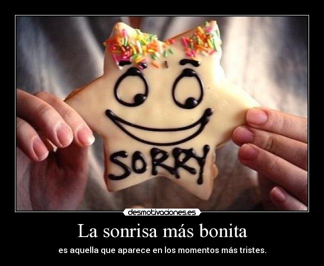 La sonrisa más bonita -