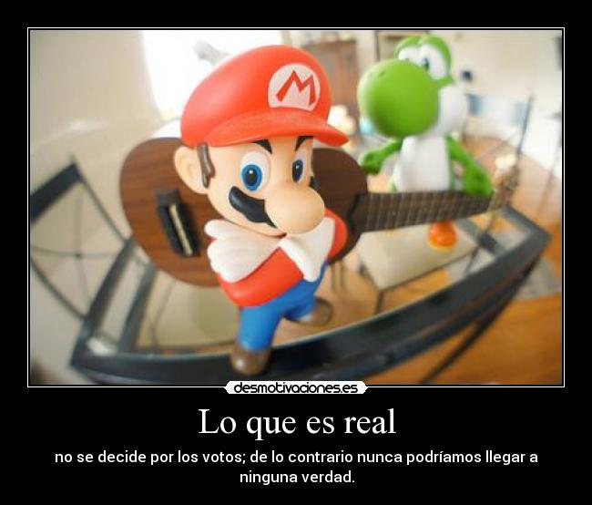 Lo que es real - 
