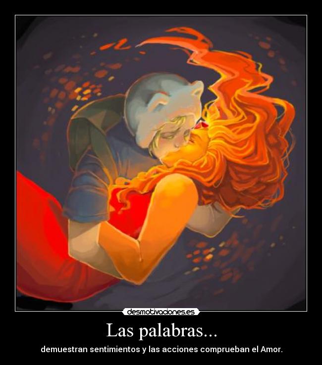 carteles finn princesa flama princesa fuego hora aventura amor acciones desmotivaciones