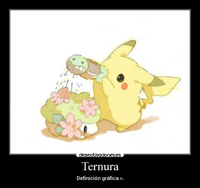 Ternura - Definición gráfica >.