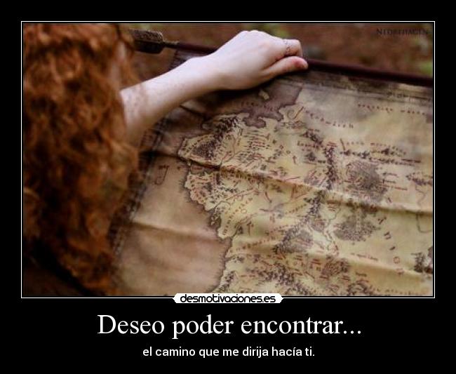 Deseo poder encontrar... - 