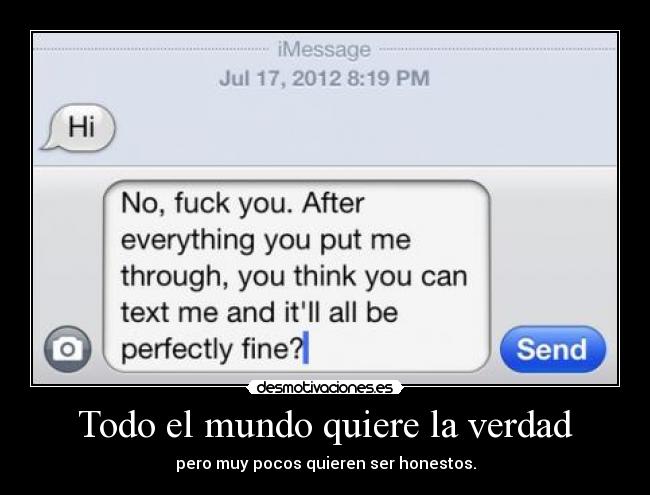 Todo el mundo quiere la verdad -