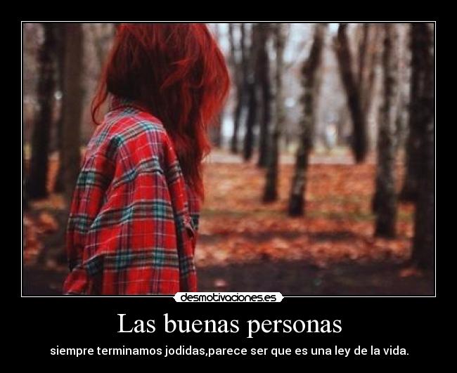 Las buenas personas -