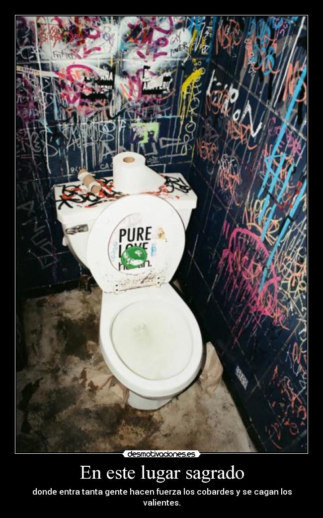 En este lugar sagrado -