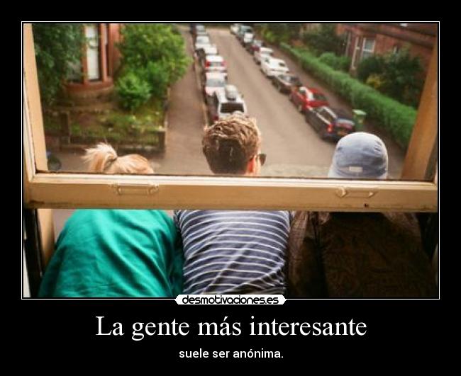 La gente más interesante -
