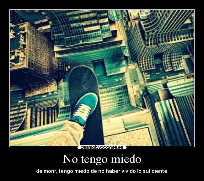 No tengo miedo -
