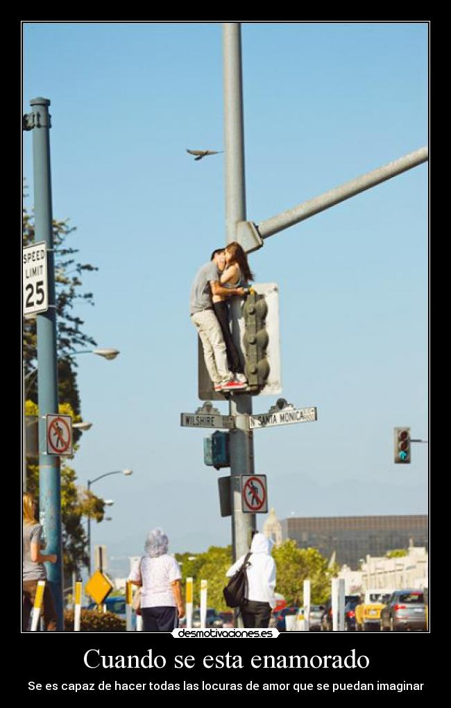 Cuando se esta enamorado -