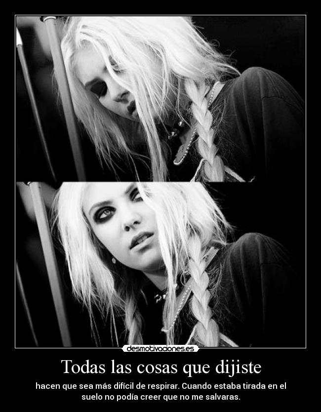 carteles taylor momsen the pretty reckless far from never nomiresaqui desmotivaciones