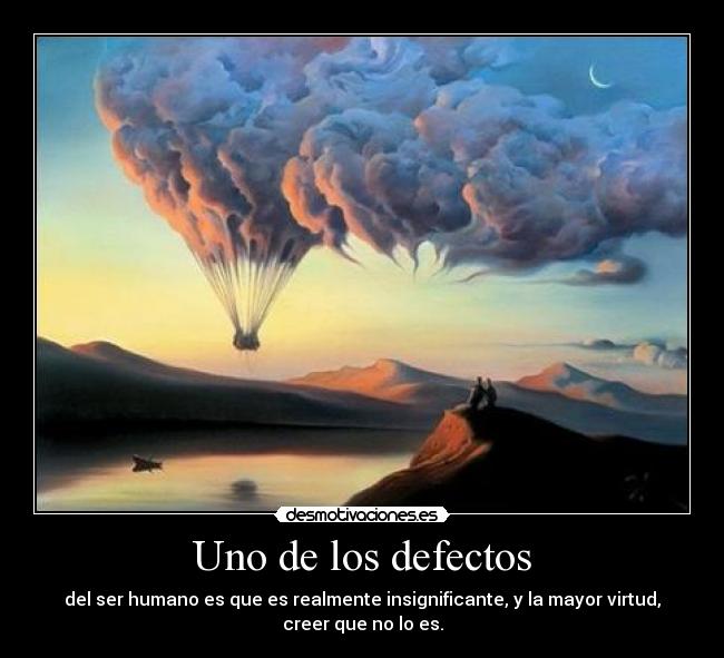 Uno de los defectos -