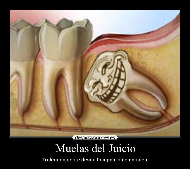 Muelas del Juicio - Troleando gente desde tiempos inmemoriales.