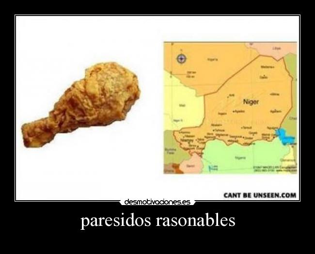 paresidos rasonables -