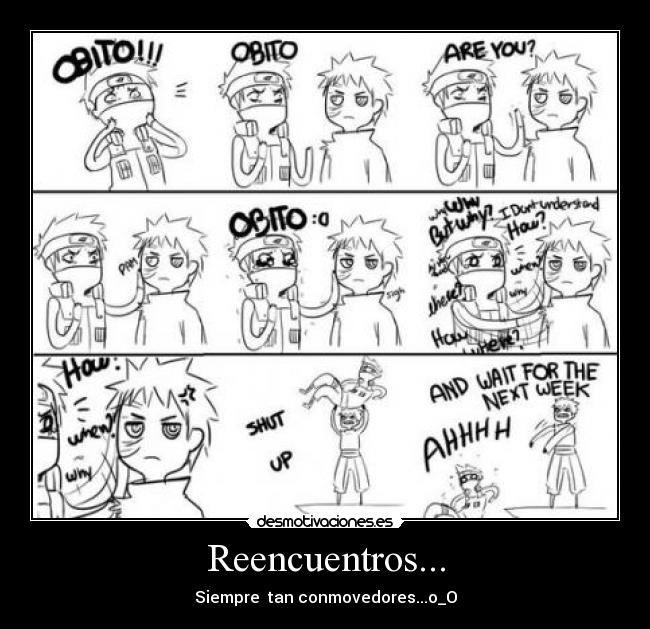 Reencuentros... - Siempre  tan conmovedores...o_O