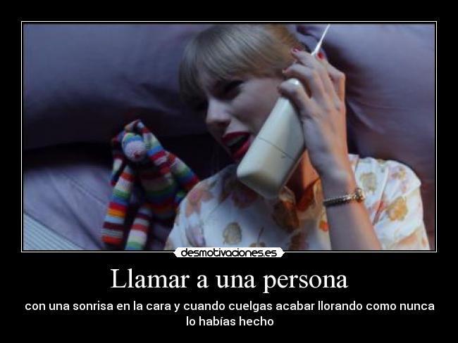 Llamar a una persona -