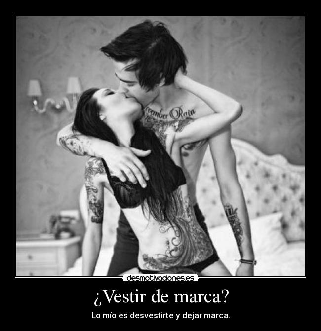 ¿Vestir de marca? -