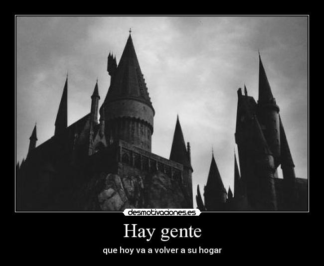 carteles septiembre nuevo curso hogwarts harry potter desmotivaciones