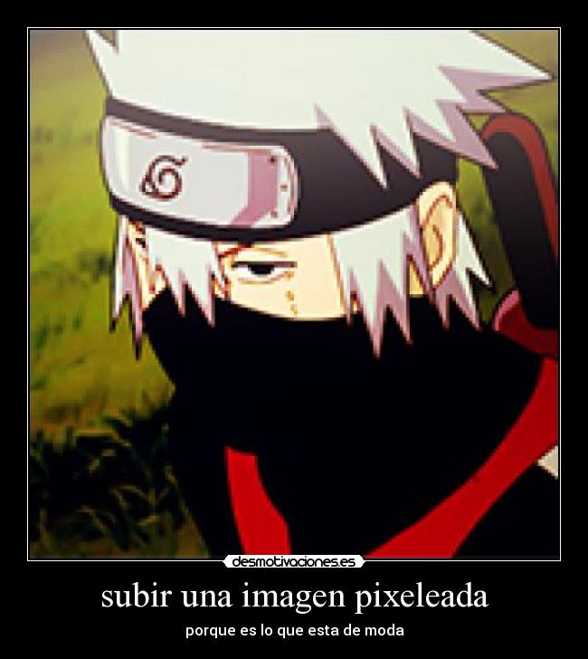 subir una imagen pixeleada - 