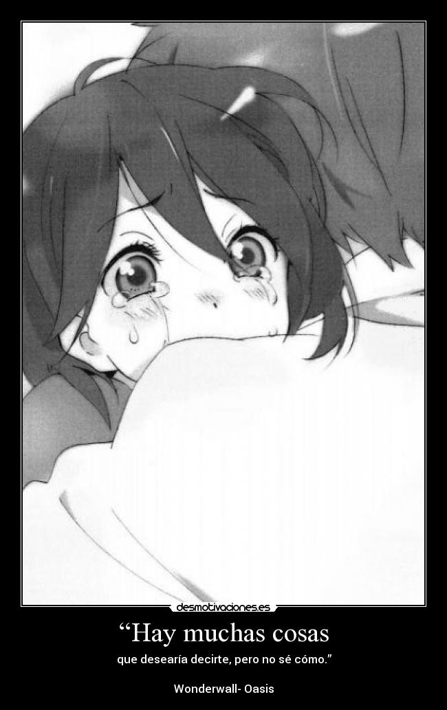 “Hay muchas cosas -