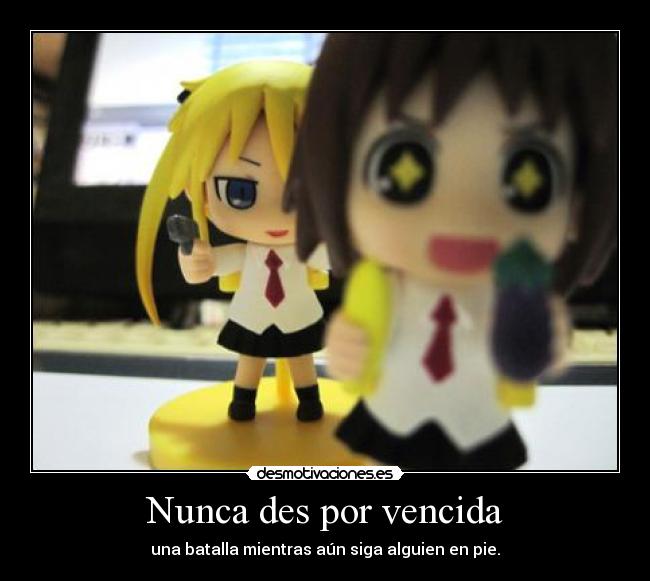 Nunca des por vencida - 