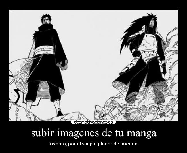 carteles obito tobi tobito madara uchiha desmotivaciones