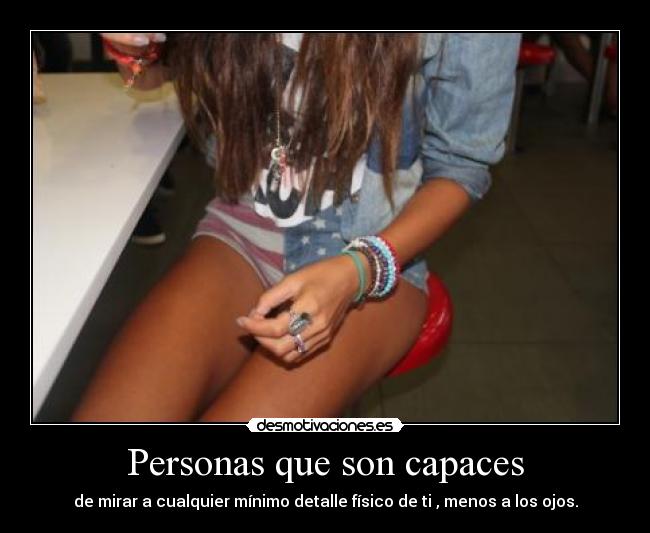 Personas que son capaces -