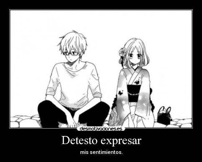 Detesto expresar - 