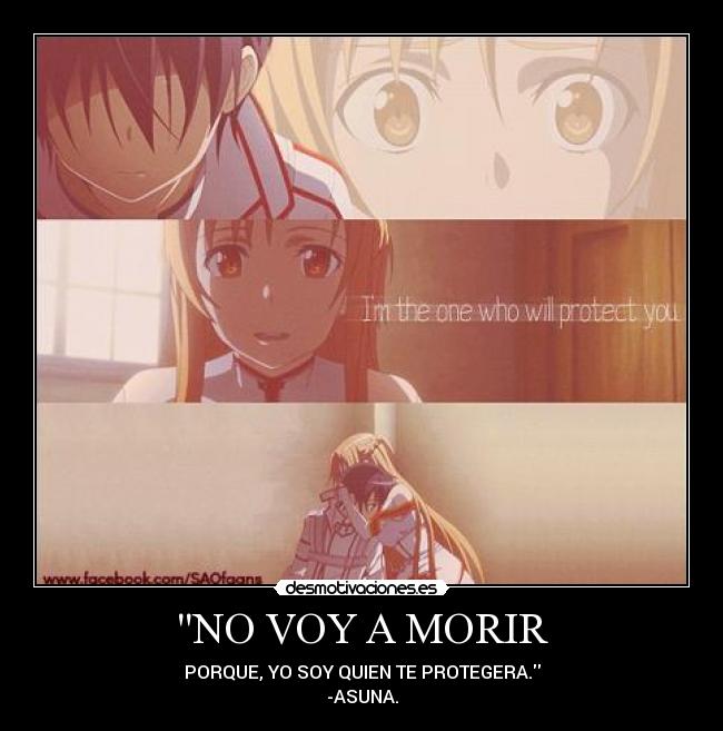 carteles sword art online asuna kirito desmotivaciones