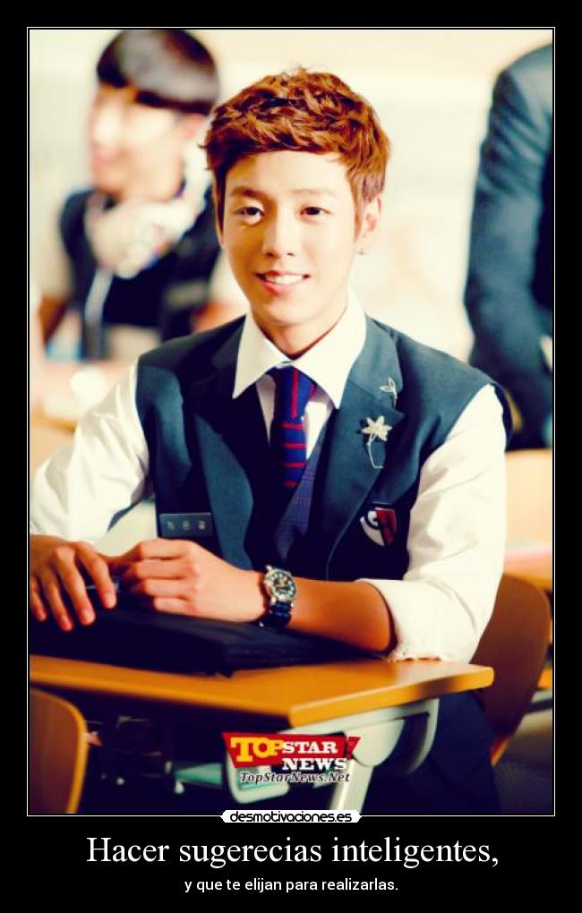 Hacer sugerecias inteligentes, - y que te elijan para realizarlas.