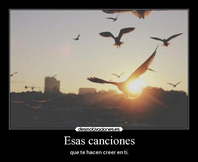 Esas canciones -