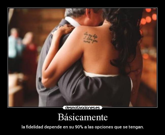 Básicamente - la fidelidad depende en su 90% a las opciones que se tengan.