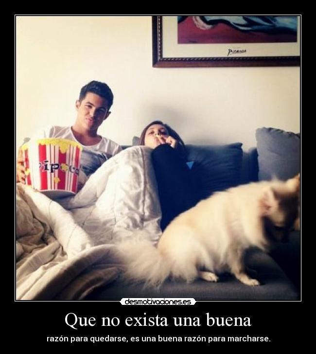 Que no exista una buena - 