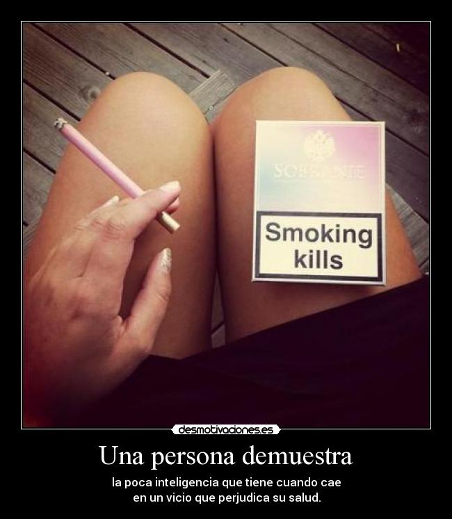 Una persona demuestra -