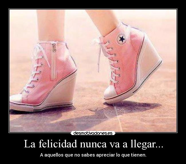 carteles felicidad felicidad tener amor saber llegar nunca desmotivaciones