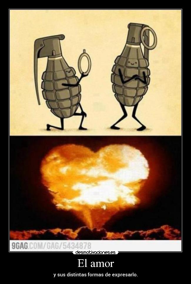El amor - y sus distintas formas de expresarlo.