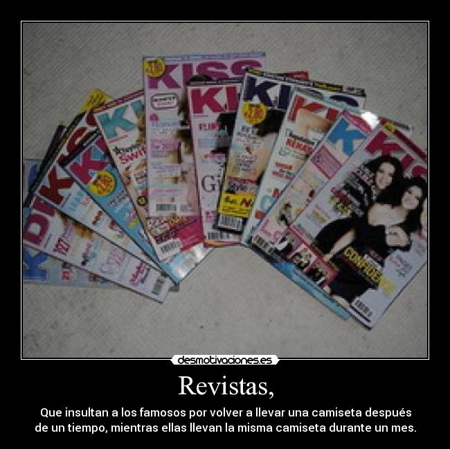 Revistas, - 