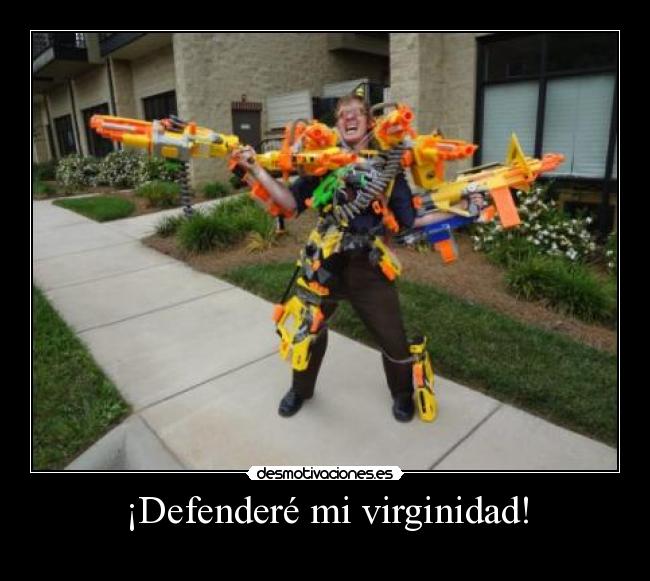 ¡Defenderé mi virginidad! -