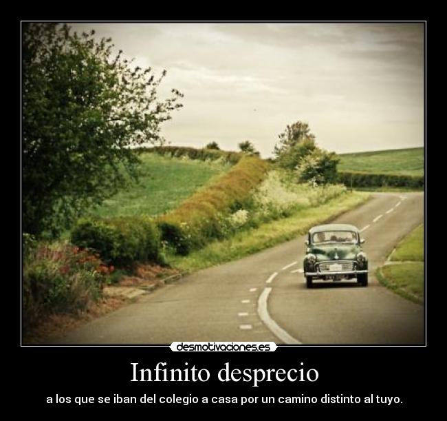 Infinito desprecio - 