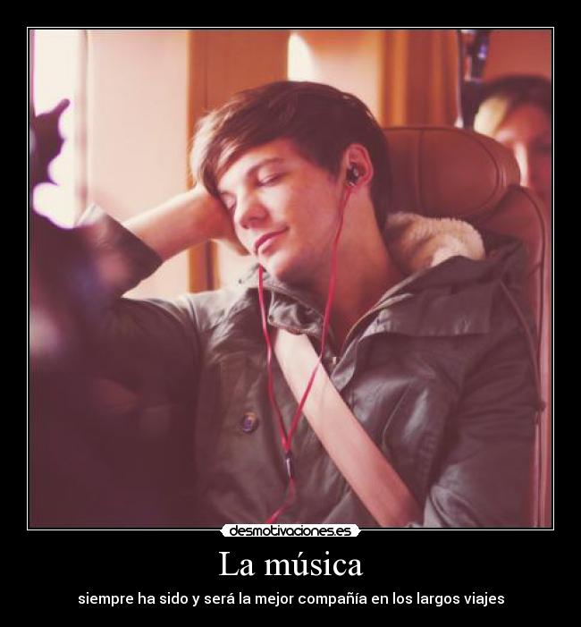 La música - siempre ha sido y será la mejor compañía en los largos viajes