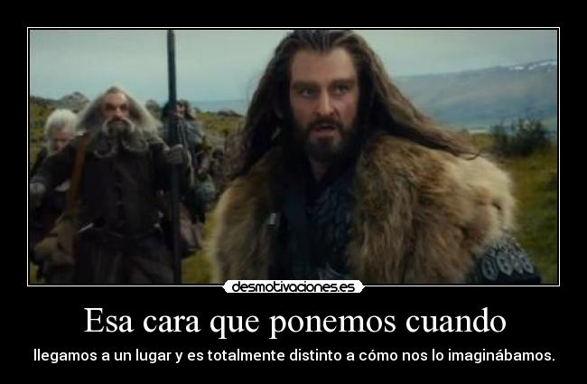 Esa cara que ponemos cuando -