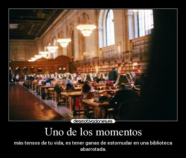 Uno de los momentos -