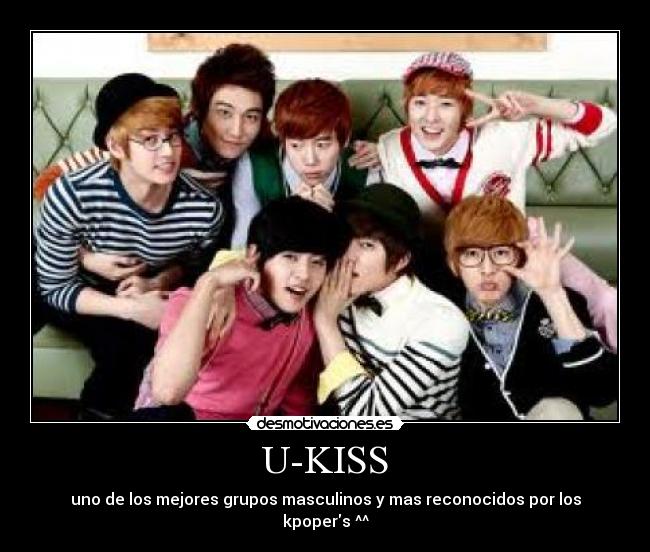 U-KISS - uno de los mejores grupos masculinos y mas reconocidos por los kpopers ^^