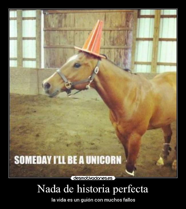 Nada de historia perfecta - 
