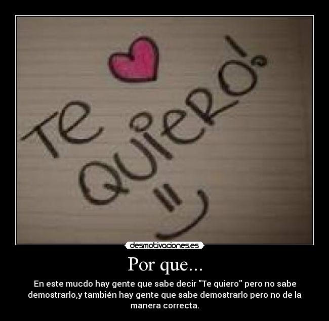 Por que... - 
