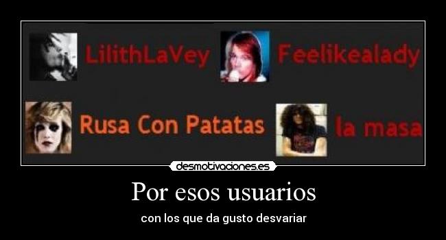 carteles clubidiotasdedesmo rusa con patatas masa feelikealady lilithlavey rayodeluna desmotivaciones